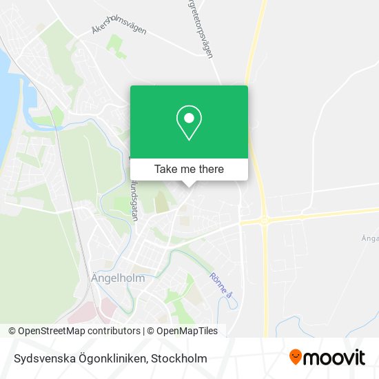 Sydsvenska Ögonkliniken map