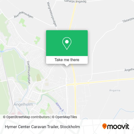 Hymer Center Caravan Trailer map