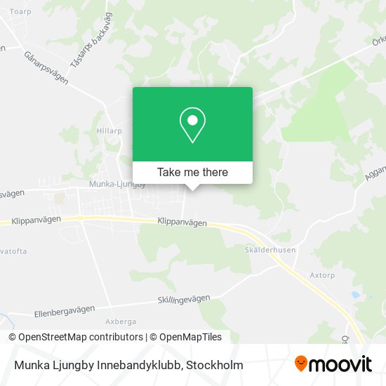 Munka Ljungby Innebandyklubb map