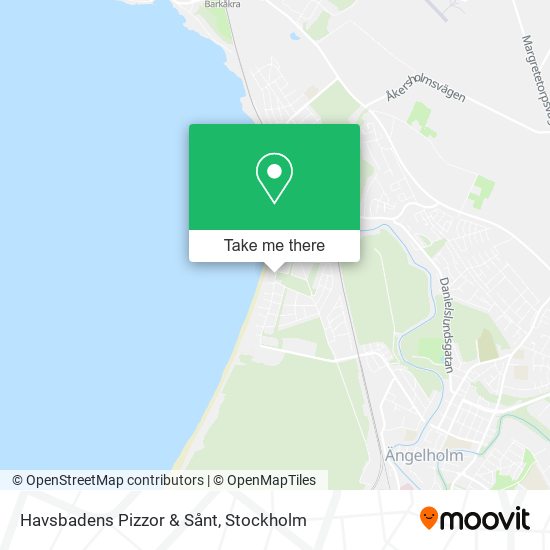 Havsbadens Pizzor & Sånt map
