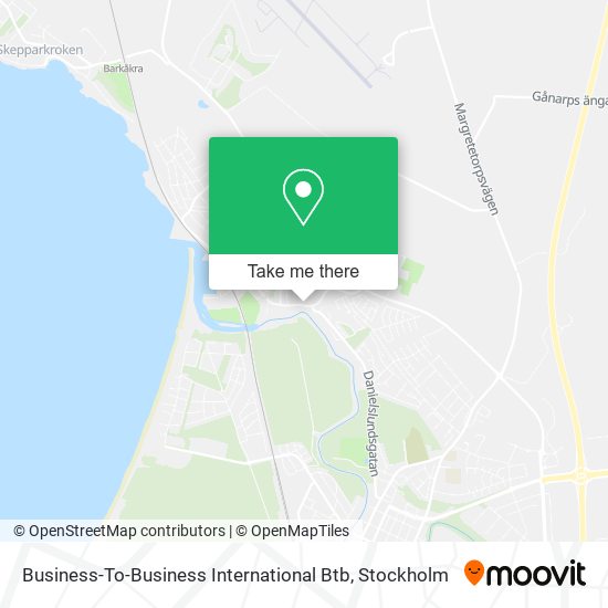 Business-To-Business International Btb map