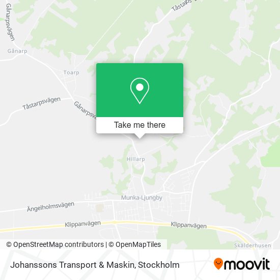 Johanssons Transport & Maskin map