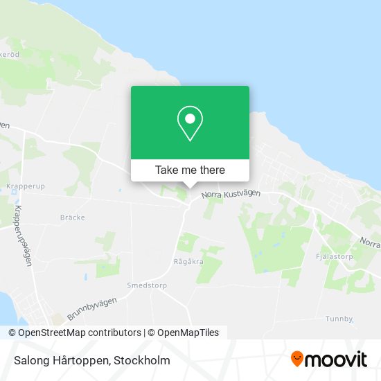 Salong Hårtoppen map