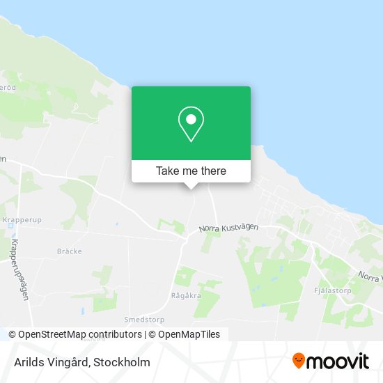 Arilds Vingård map