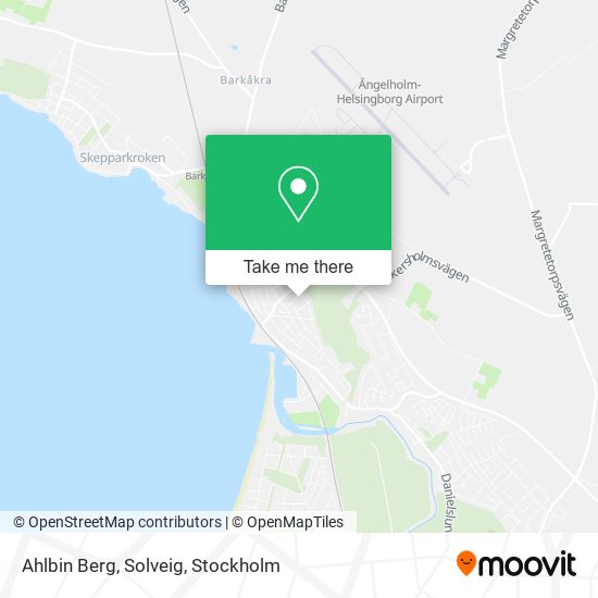 Ahlbin Berg, Solveig map