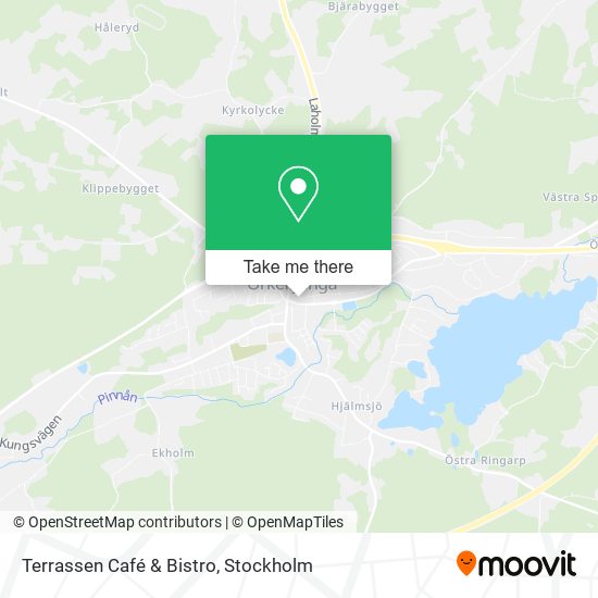 Terrassen Café & Bistro map
