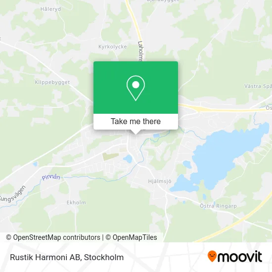 Rustik Harmoni AB map