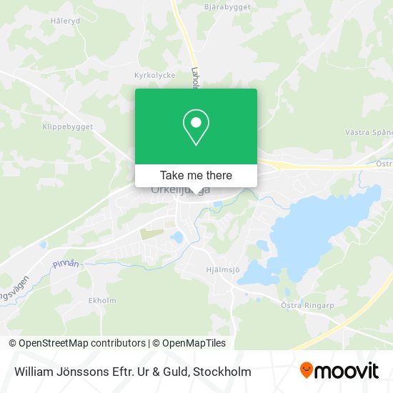 William Jönssons Eftr. Ur & Guld map