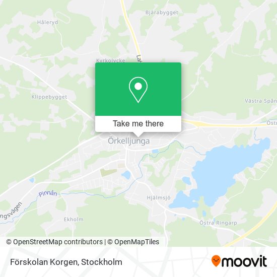 Förskolan Korgen map