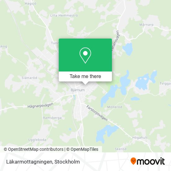 Läkarmottagningen map