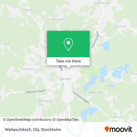 Weliaschitsch, Ola map