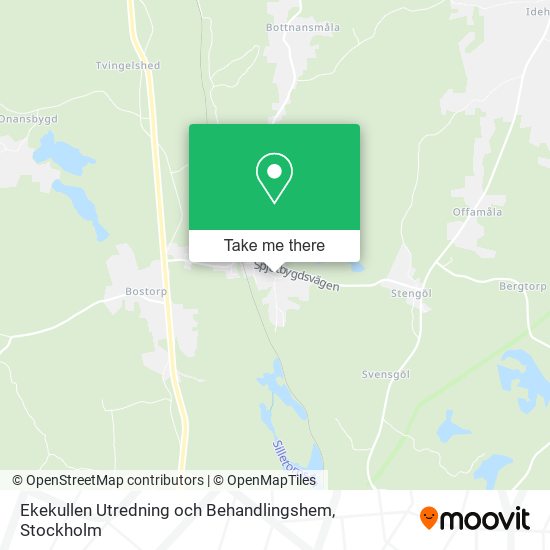 Ekekullen Utredning och Behandlingshem map