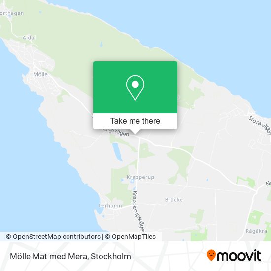 Mölle Mat med Mera map