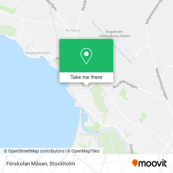 Förskolan Måsen map