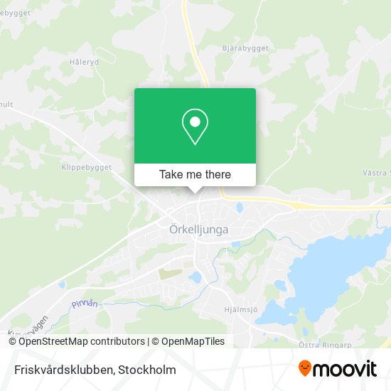 Friskvårdsklubben map