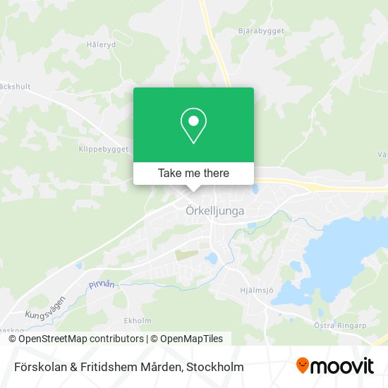 Förskolan & Fritidshem Mården map