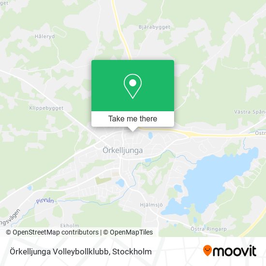 Örkelljunga Volleybollklubb map