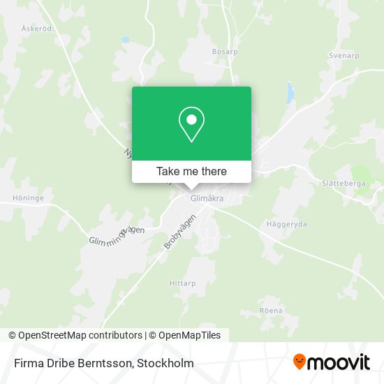 Firma Dribe Berntsson map