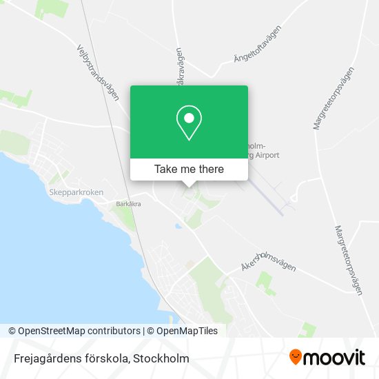 Frejagårdens förskola map