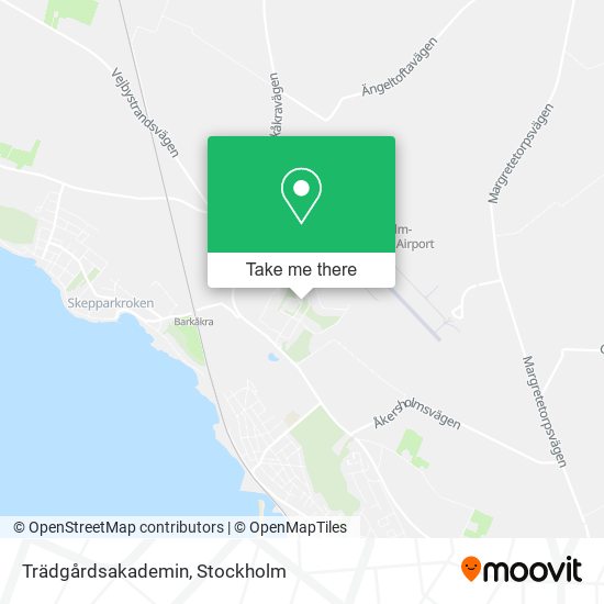 Trädgårdsakademin map