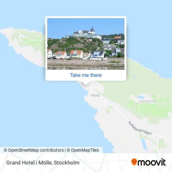 Grand Hotel i Mölle map