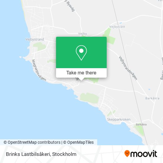 Brinks Lastbilsåkeri map