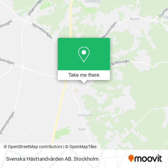 Svenska Hästtandvården AB map