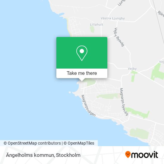 Ängelholms kommun map