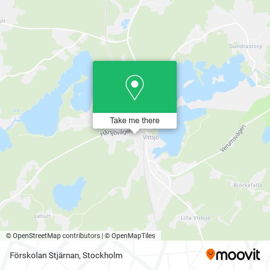 Förskolan Stjärnan map