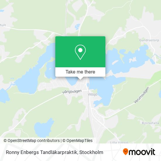 Ronny Enbergs Tandläkarpraktik map