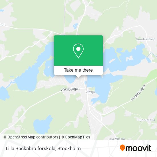 Lilla Bäckabro förskola map
