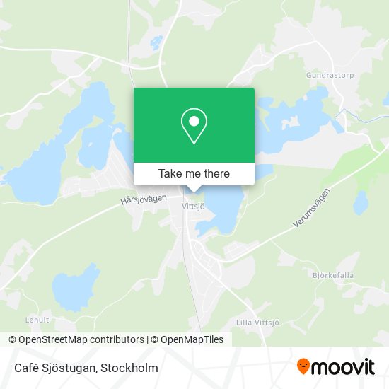 Café Sjöstugan map
