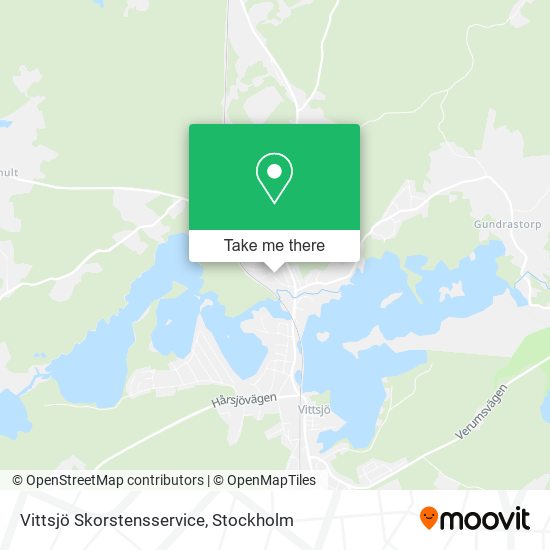 Vittsjö Skorstensservice map