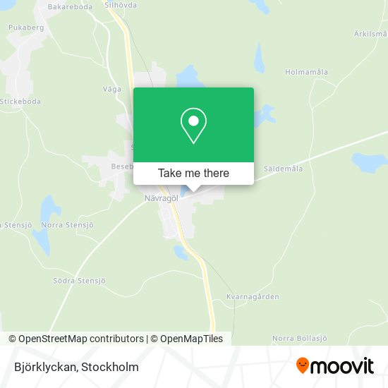 Björklyckan map