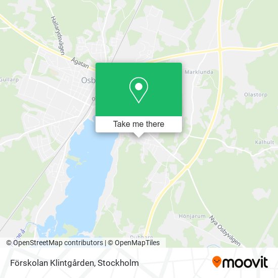 Förskolan Klintgården map