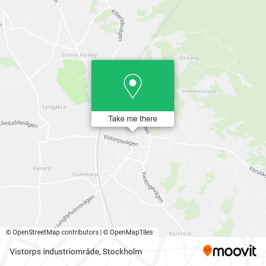 Vistorps industriområde map