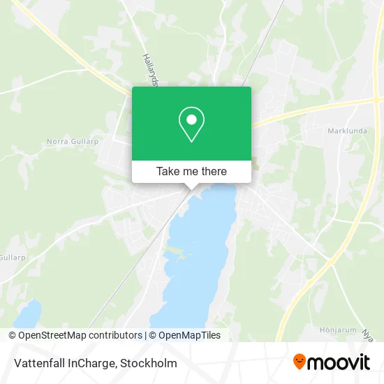 Vattenfall InCharge map