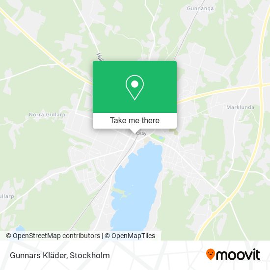 Gunnars Kläder map