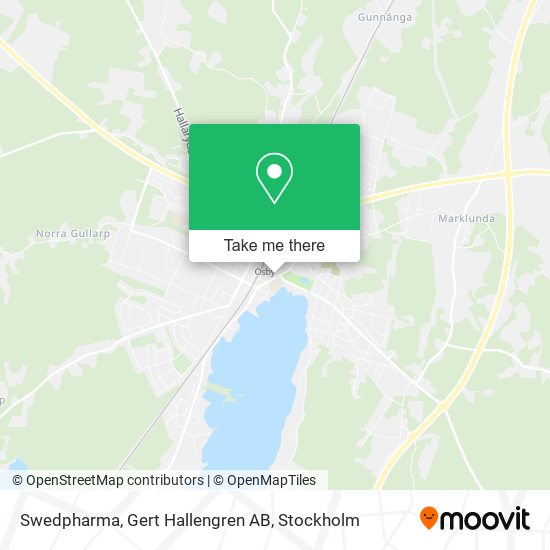 Swedpharma, Gert Hallengren AB map