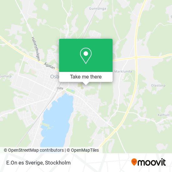 E.On es Sverige map