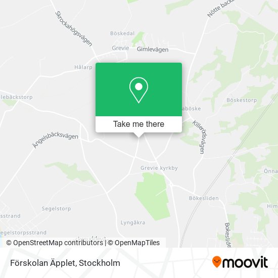 Förskolan Äpplet map