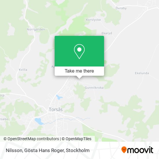 Nilsson, Gösta Hans Roger map