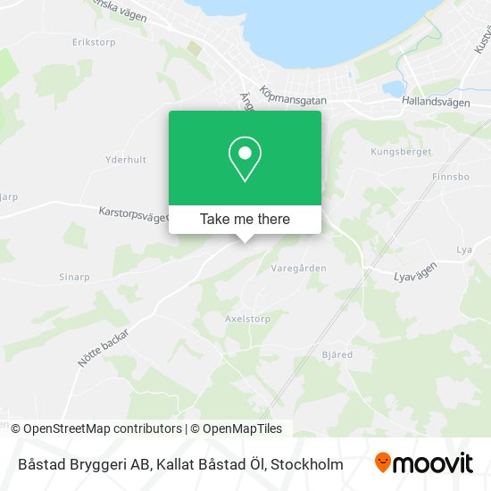 Båstad Bryggeri AB, Kallat Båstad Öl map