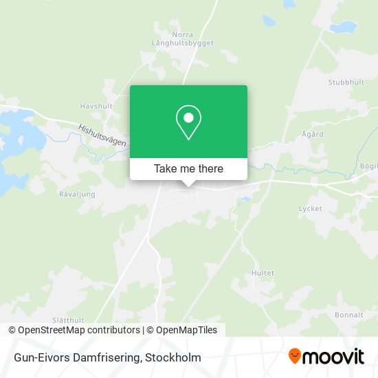 Gun-Eivors Damfrisering map