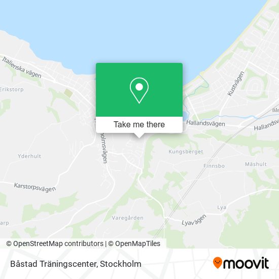 Båstad Träningscenter map