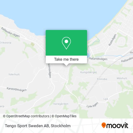 Tengo Sport Sweden AB map