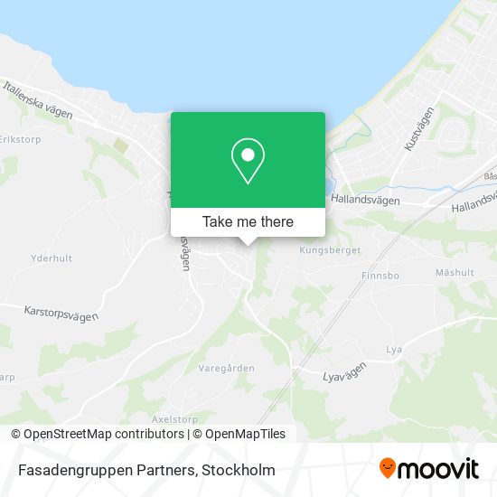 Fasadengruppen Partners map