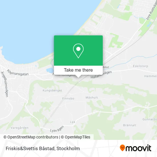 Friskis&Svettis Båstad map