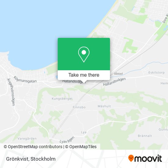 Grönkvist map