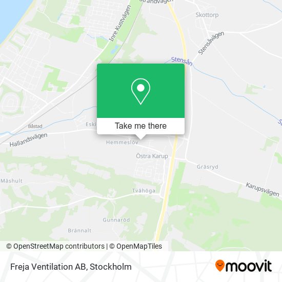 Freja Ventilation AB map